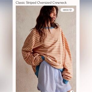 Free People We The Free Oversized Crewneck